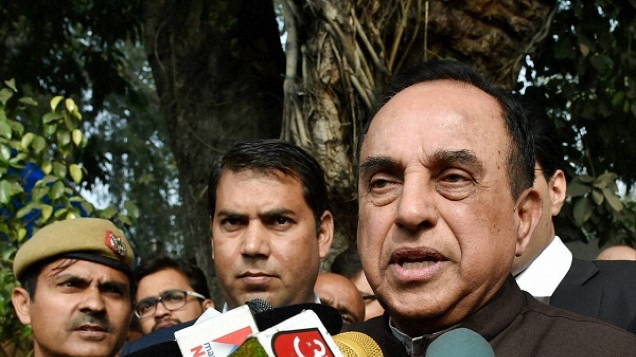 Subramanian Swamy to get government accommodation on security ground