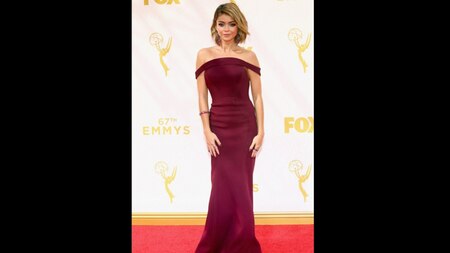 Sarah Hyland looked dainty as ever