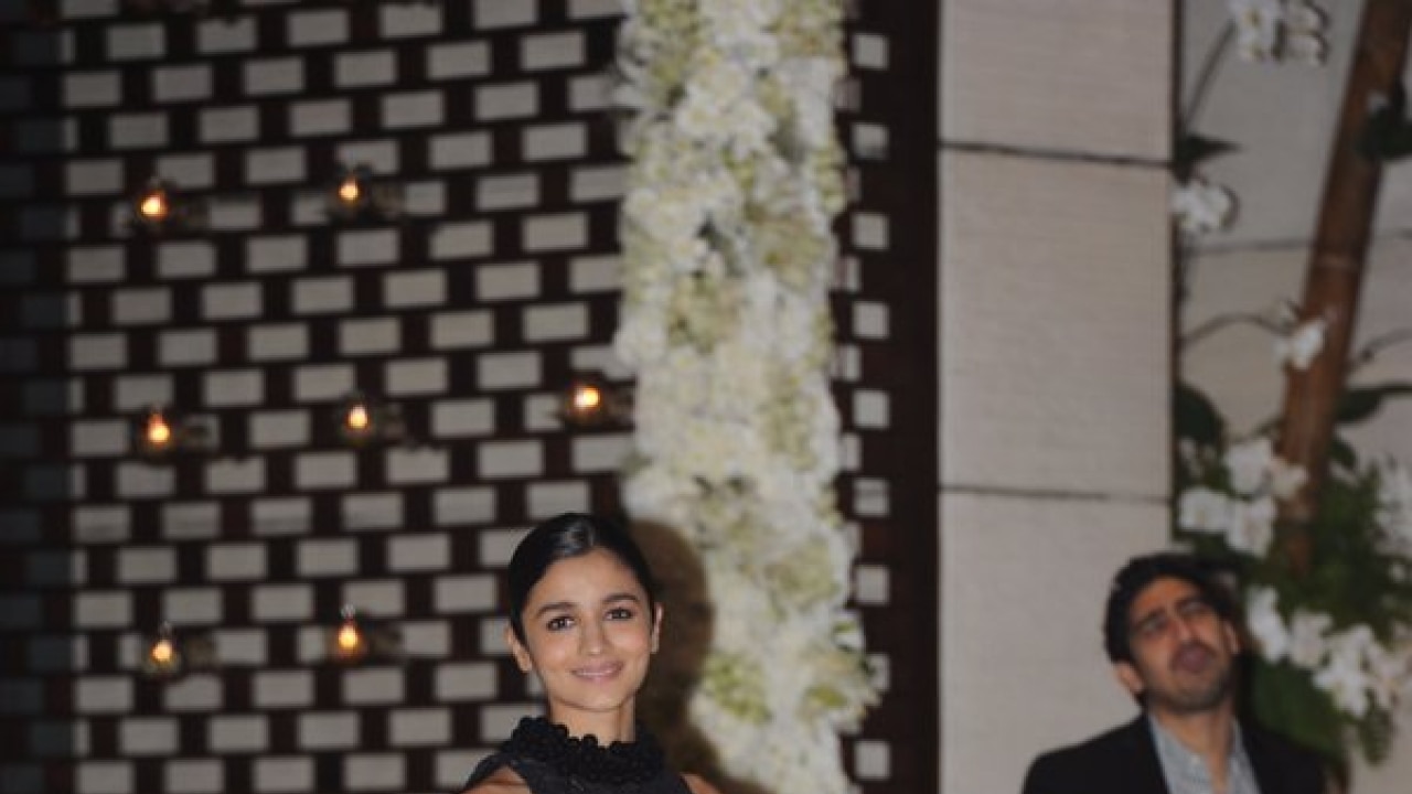 Alia Bhatt at the party