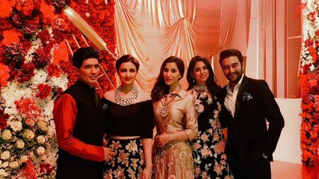 Mukesh and Nita Ambani's daughter with Bollywood celebs