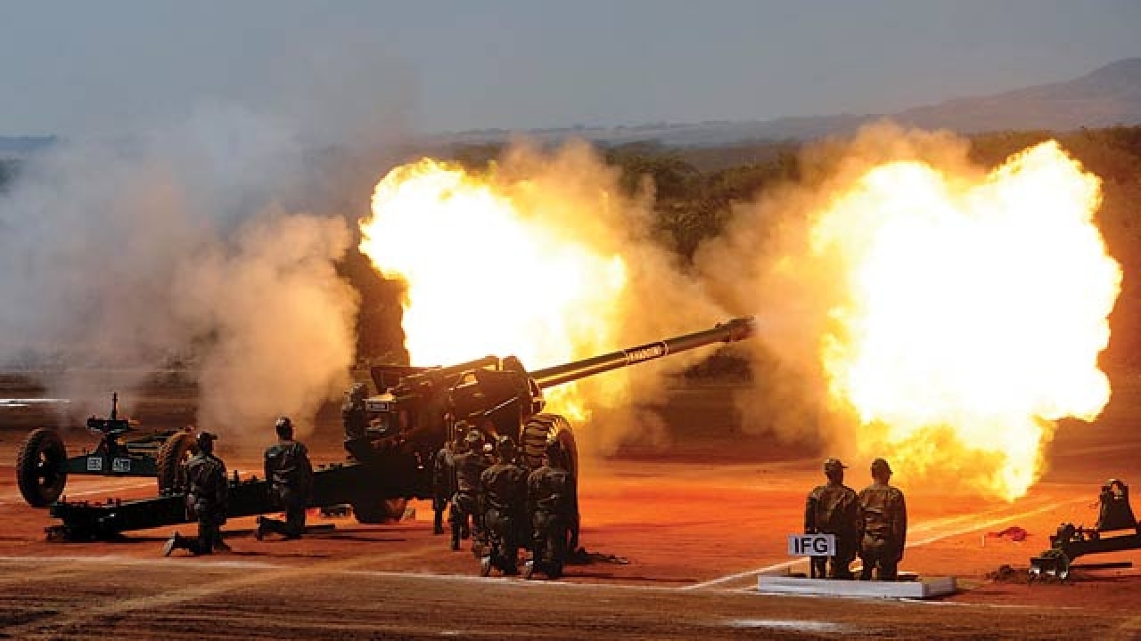 Artillery wing displays firepower, preparedness for war