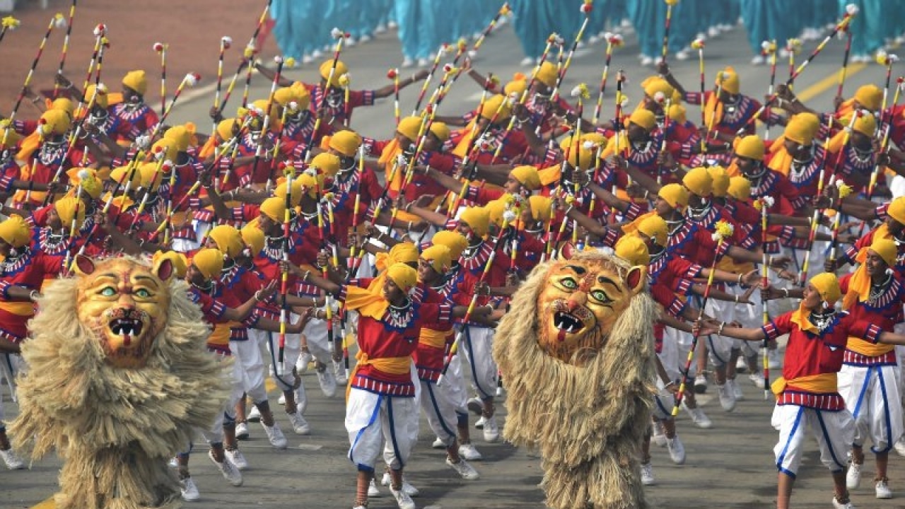 Here are stunning images that capture India's Republic Day celebrations