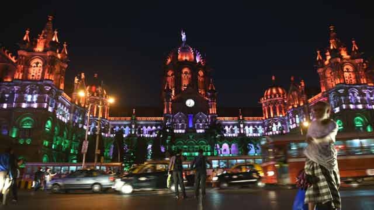 Republic Day 2016 Mumbai Cst Illuminated In Tricolour