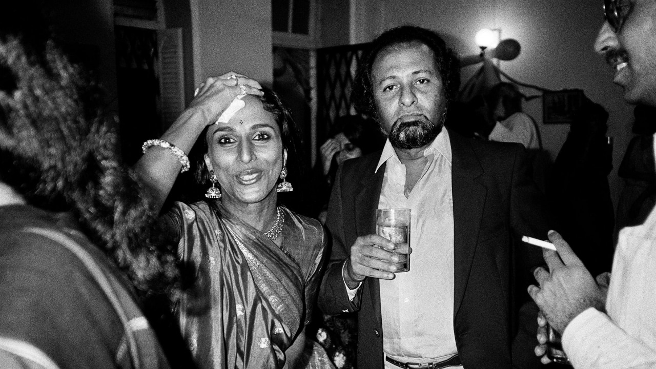 Shobhaa De and Mohamad Khan