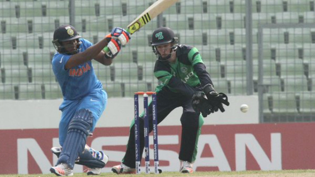 16 Icc U 19 World Cup Sarfaraz Washington Guide India To 79 Run Win Over Ireland