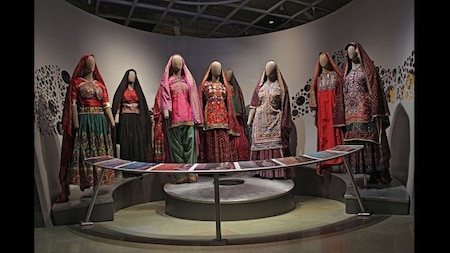 Various styles of embroidery found in Kutch