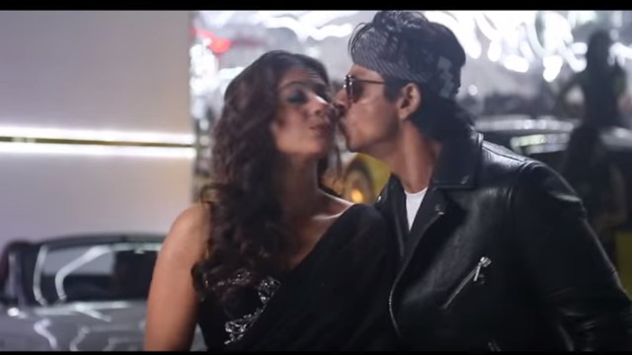 Watch: When Shah Rukh Khan kissed Kajol on the lips by mistake!