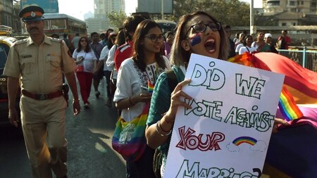 Marching for a cause: Mumbai's huge pride parade