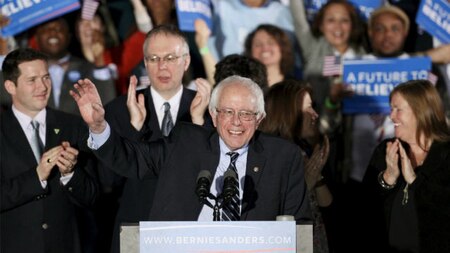 Bernie Sanders wins New Hampshire's Democratic primary