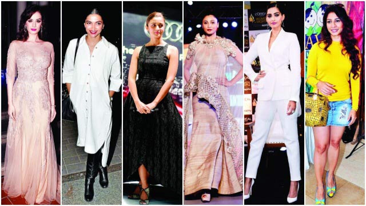 Red carpet report card: sonam kapoor, deepika padukone rock it this week; daisy shah, evelyn sharma fail