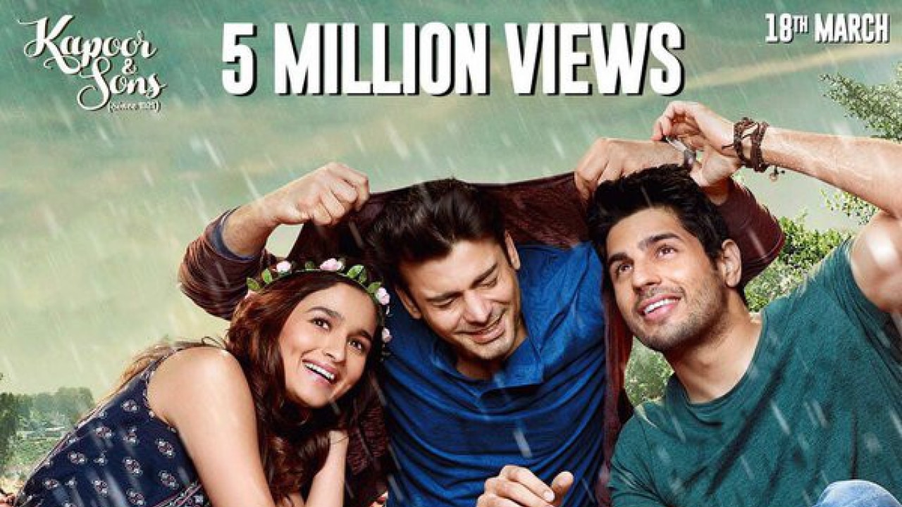 trailer of kapoor and sons