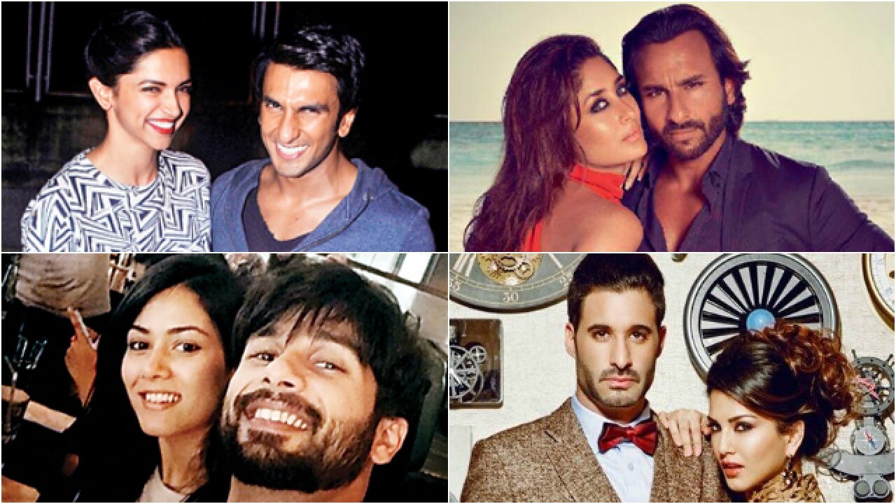 Ranveer-Deepika, Shahid-Mira, Sunny-Daniel, Kareena-Saif: How Bollywood ...