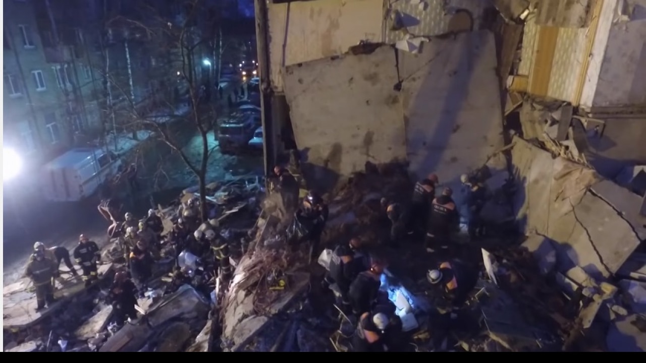 7 Dead As Gas Blast In Russia Collapses Building