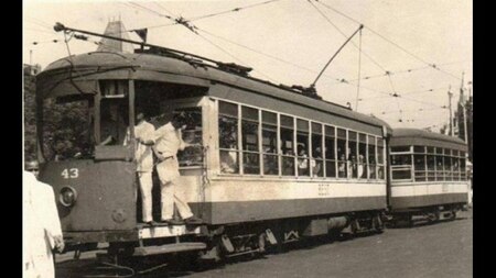 Decade old tram tracks found in South Mumbai