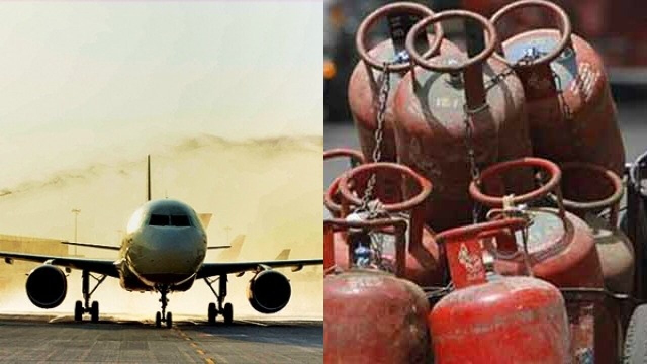 Jet fuel price up 12; nonsubsidised LPG rate cut by Rs 61.5