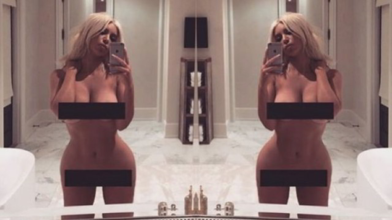 Kim Kardashian strips naked for another raunchy photoshoot 