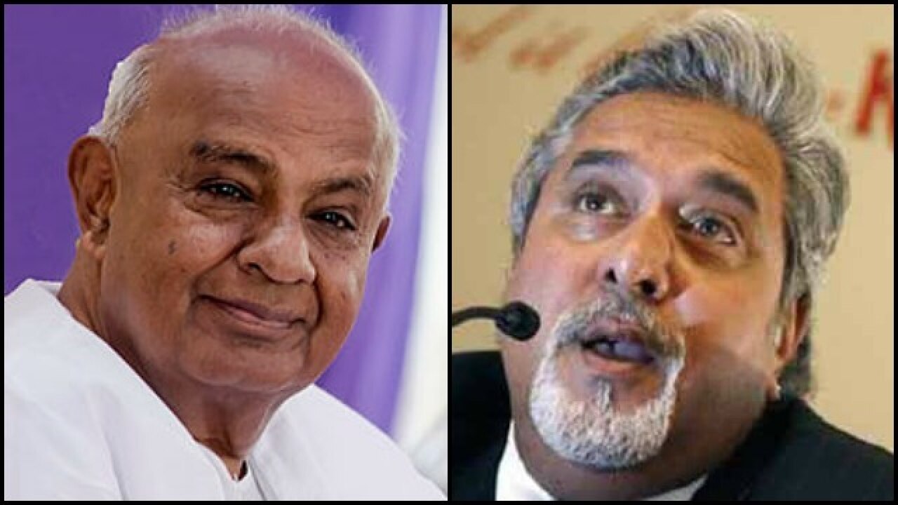 Deve Gowda downplays Vijay Mallya row, says 'mistakes