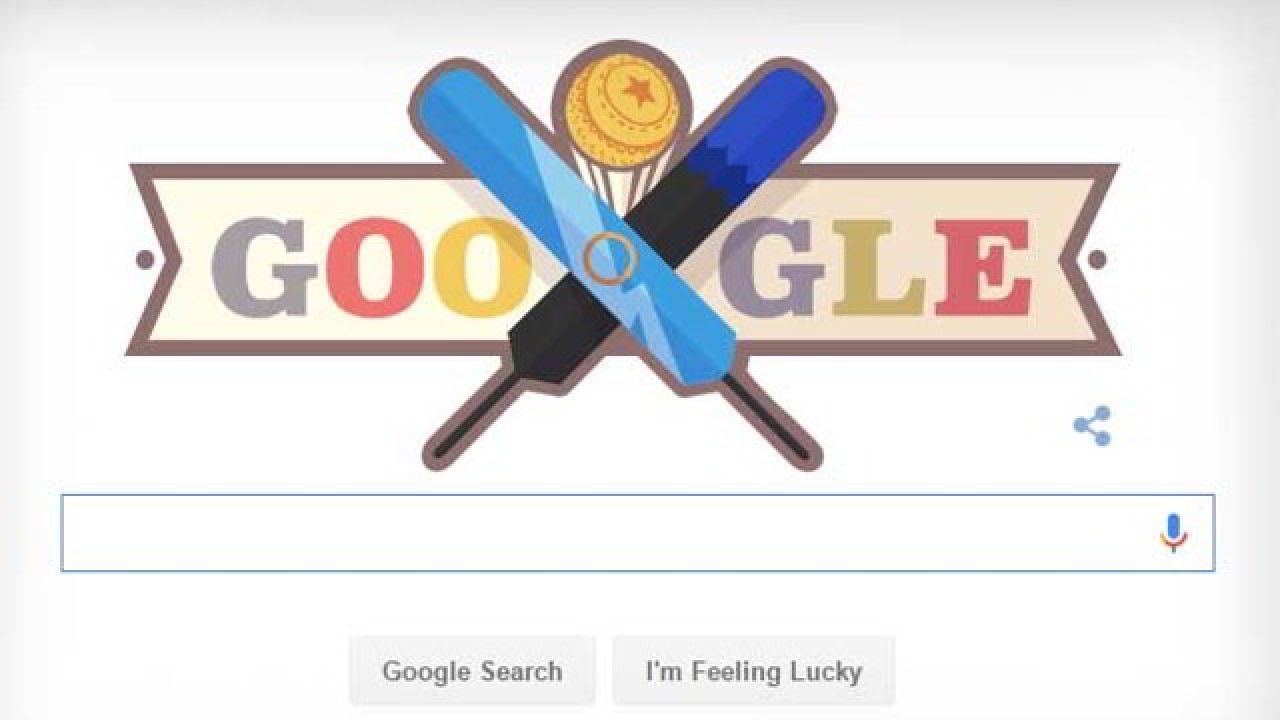 ICC World T20 Google marks start of the tournament with Google Doodle