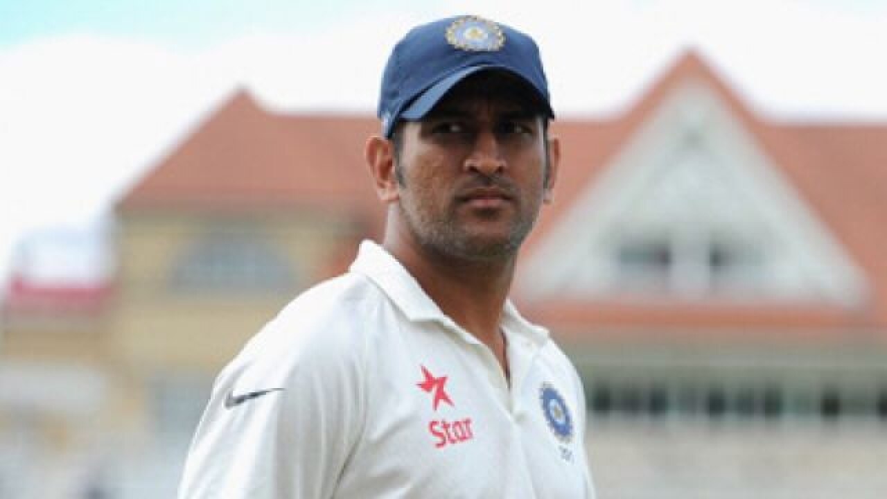 You won't believe who MS Dhoni celebrated India's victory with last night!