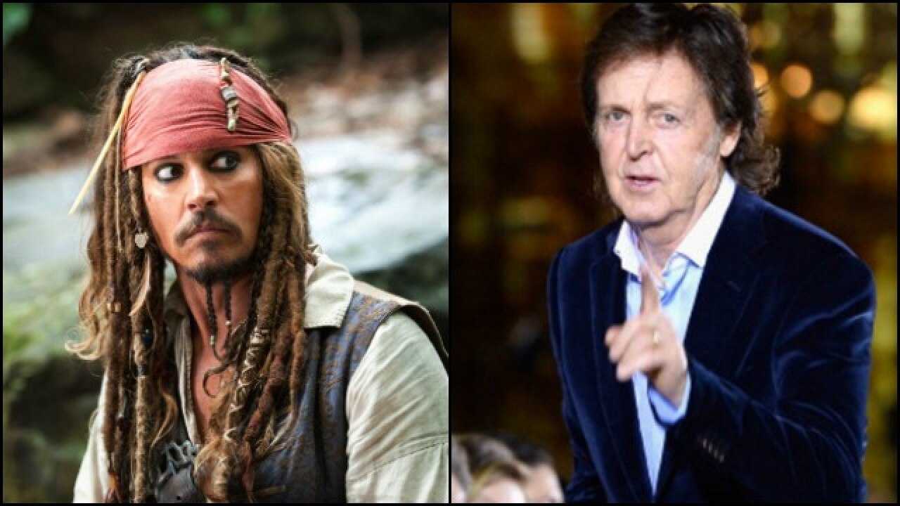 Paul Mccartney Is The Newest Member Of Johnny Depps Pirates Of The Caribbean 0721