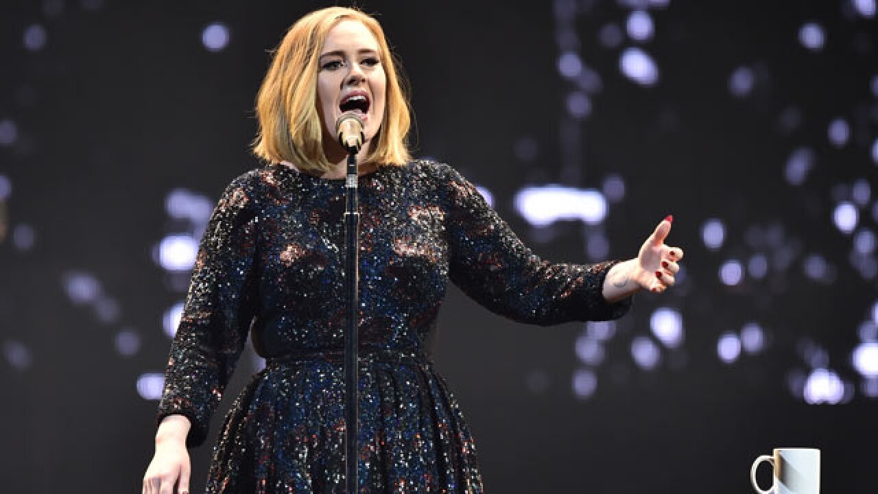Adele apologises for fan injury at glasgow concert