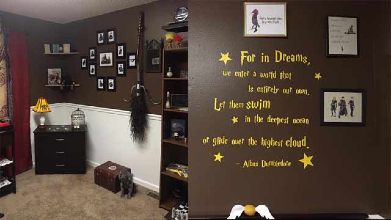 In Pictures | A perfect 'Harry Potter' themed room for you!