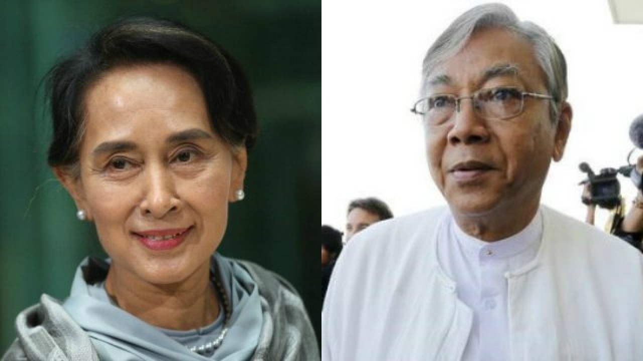 Aung San Suu Kyi's aide Htin Kyaw sworn in as Myanmar's President