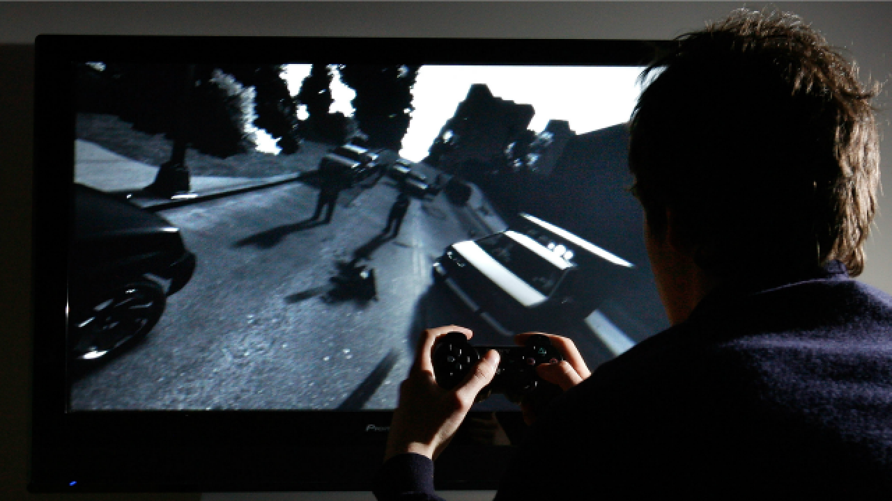 Feeling guilty? Scientists playing violent video games