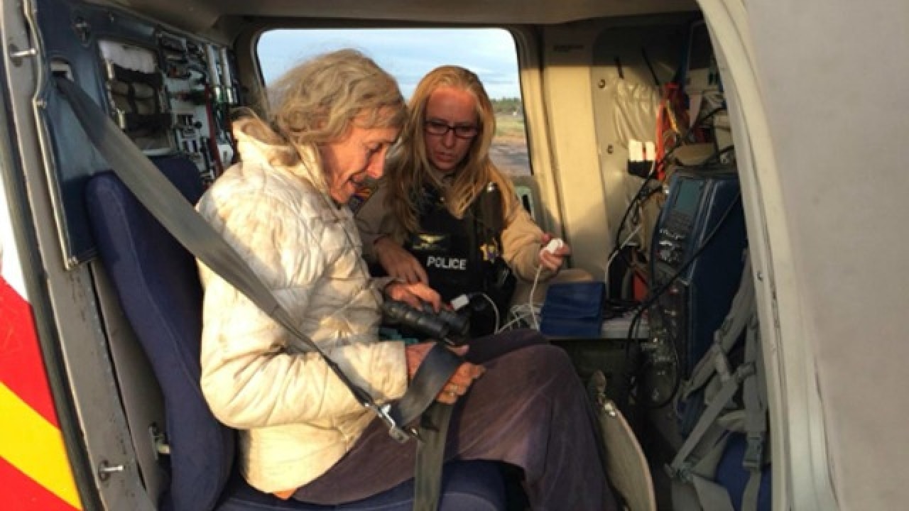 72-year-old woman rescued after nine days lost in Arizona forest