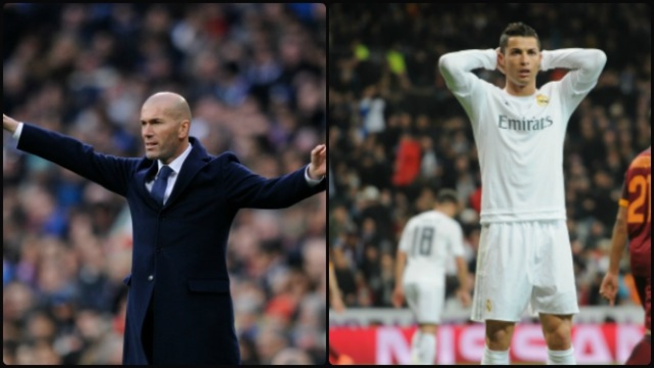 Watch Zidane S Embarassing Wardrobe Malfunction Even As Ronaldo