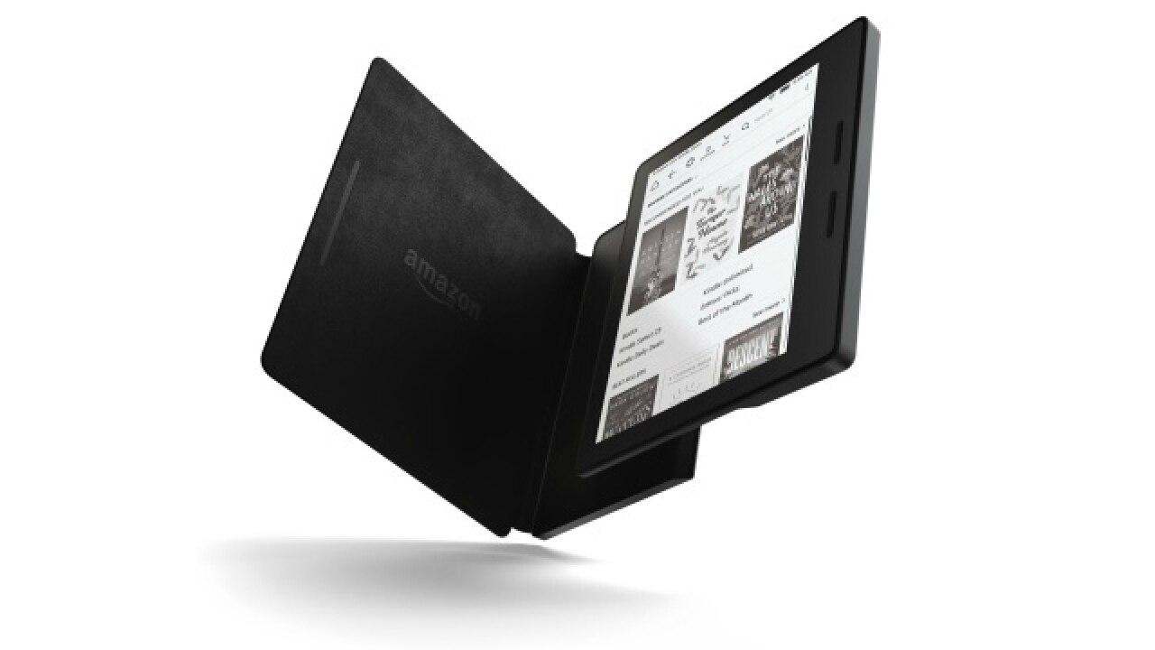 Amazon reveals lightest ereader ever, Kindle Oasis