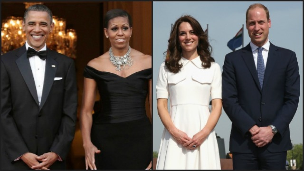 The Obamas to dine with Queen Elizabeth II, Prince William and Kate ...