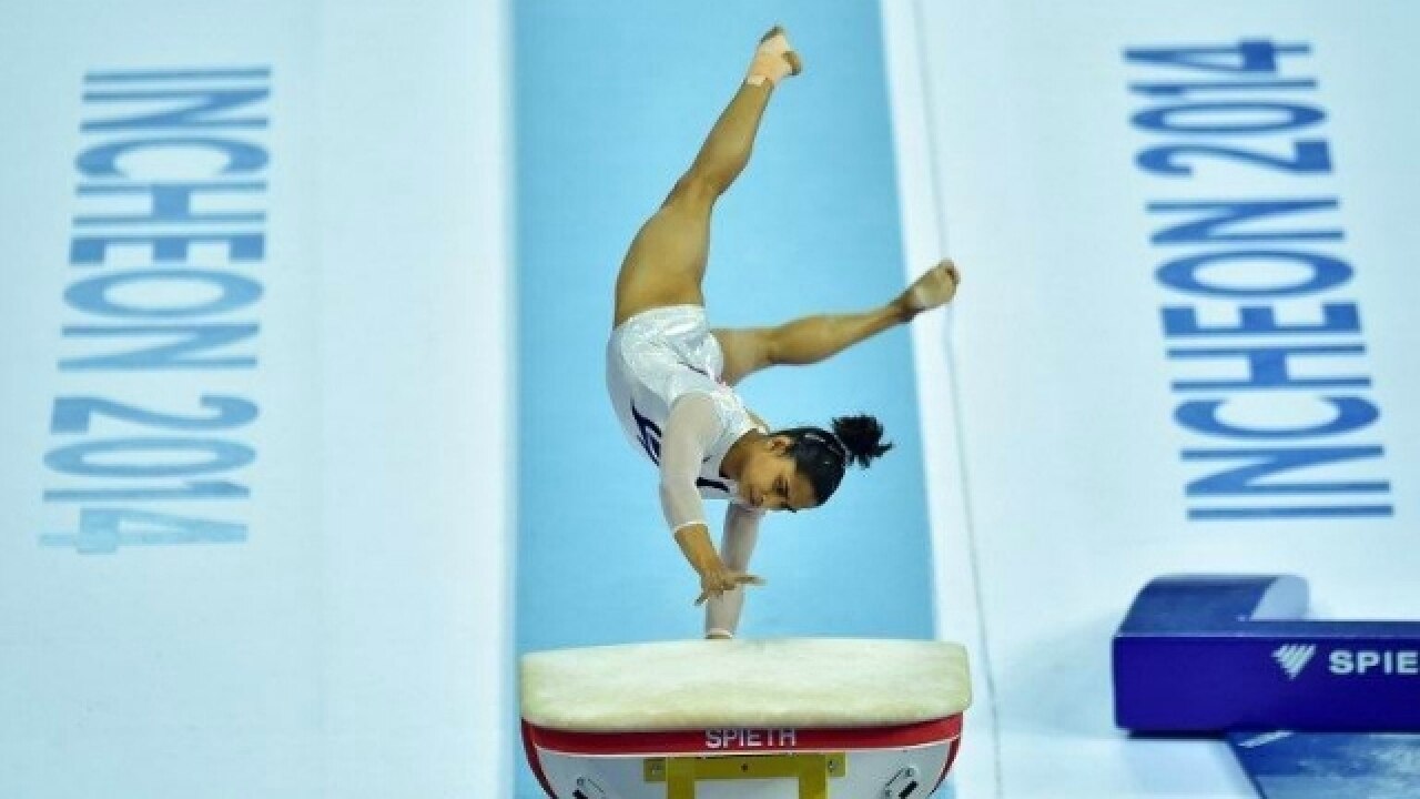 target gymnastics equipment