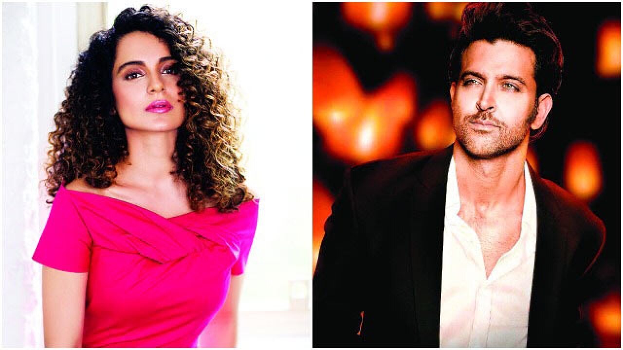 Hrithik Roshan and Kangana Ranaut