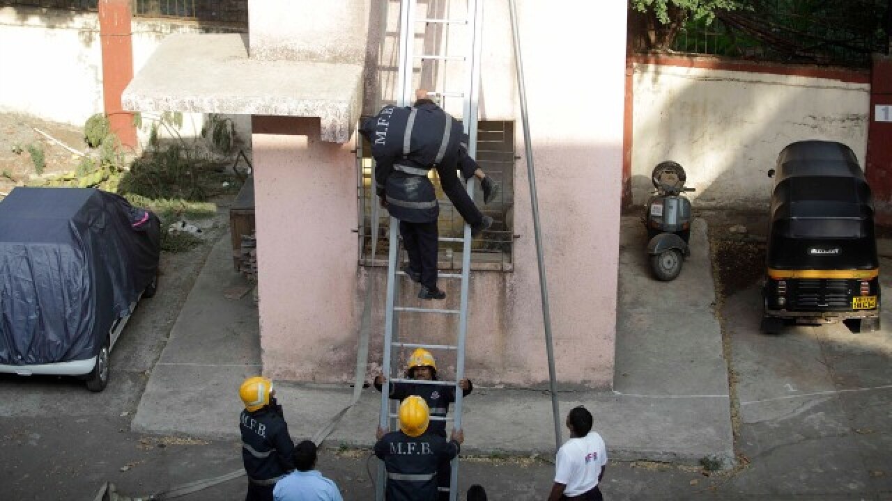 Demonstration and practice for rescue (Photo Courtesy - Abhinav P Kocharekar)