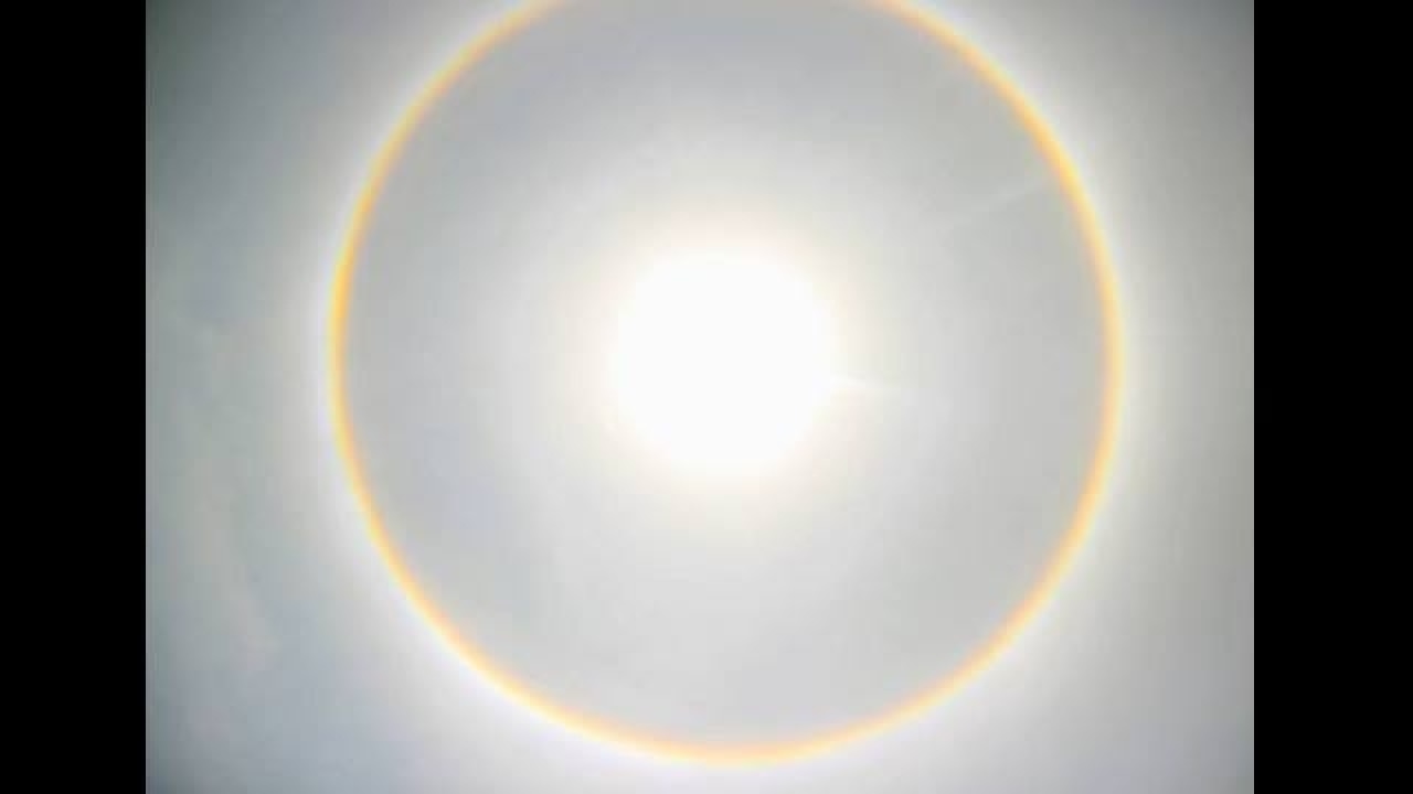 Rainbow halo around the sun surprises Kolkata on election day