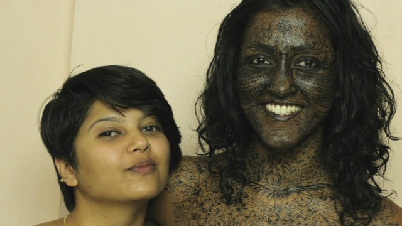 The artist and her muse