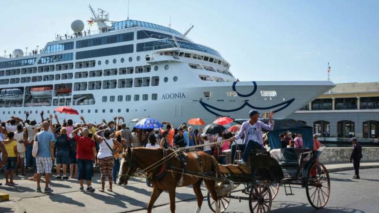 Emotional return as first US cruise in decades reaches Cuba