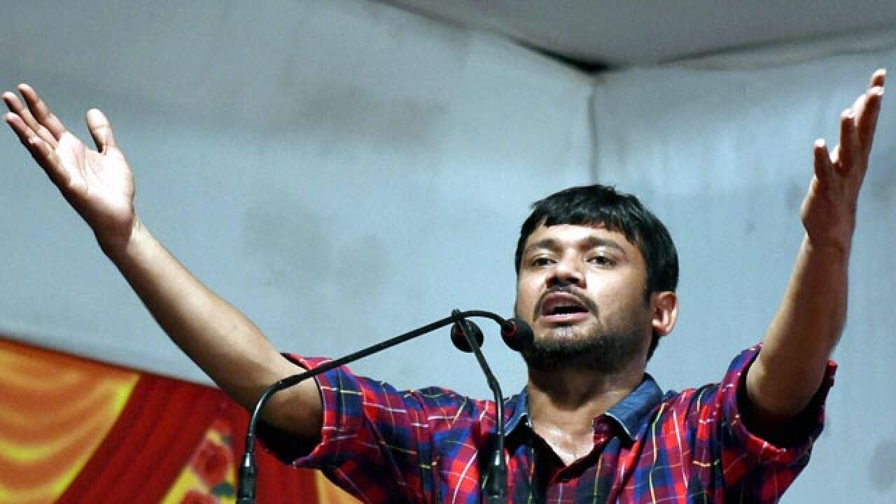 Jnu hunger strike enters 9th day, kanhaiya kuamr's condition better