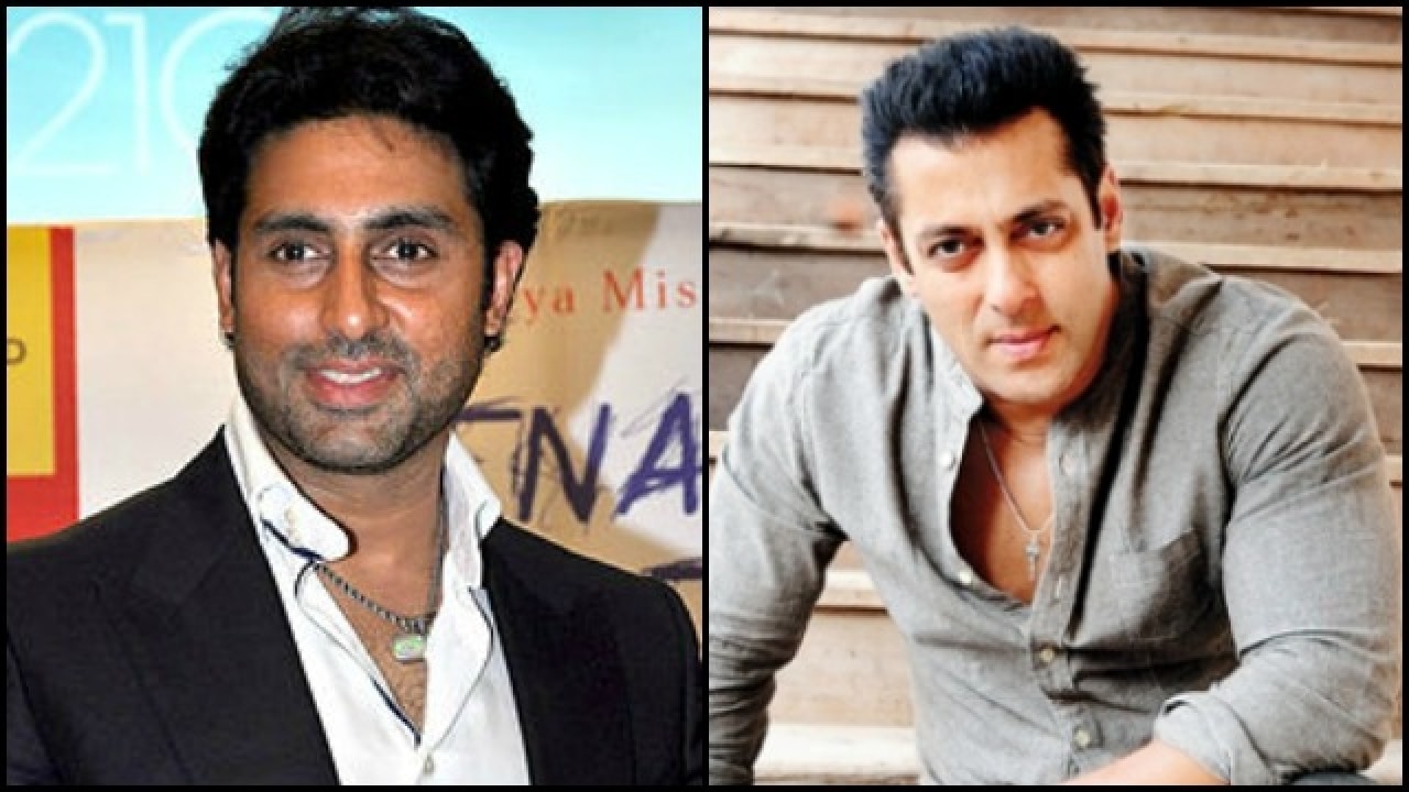 Here's what happened when Abhishek Bachchan bumped into Salman Khan at