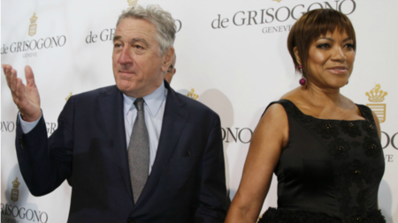 Robert De Niro and his wife Grace Hightower De Niro