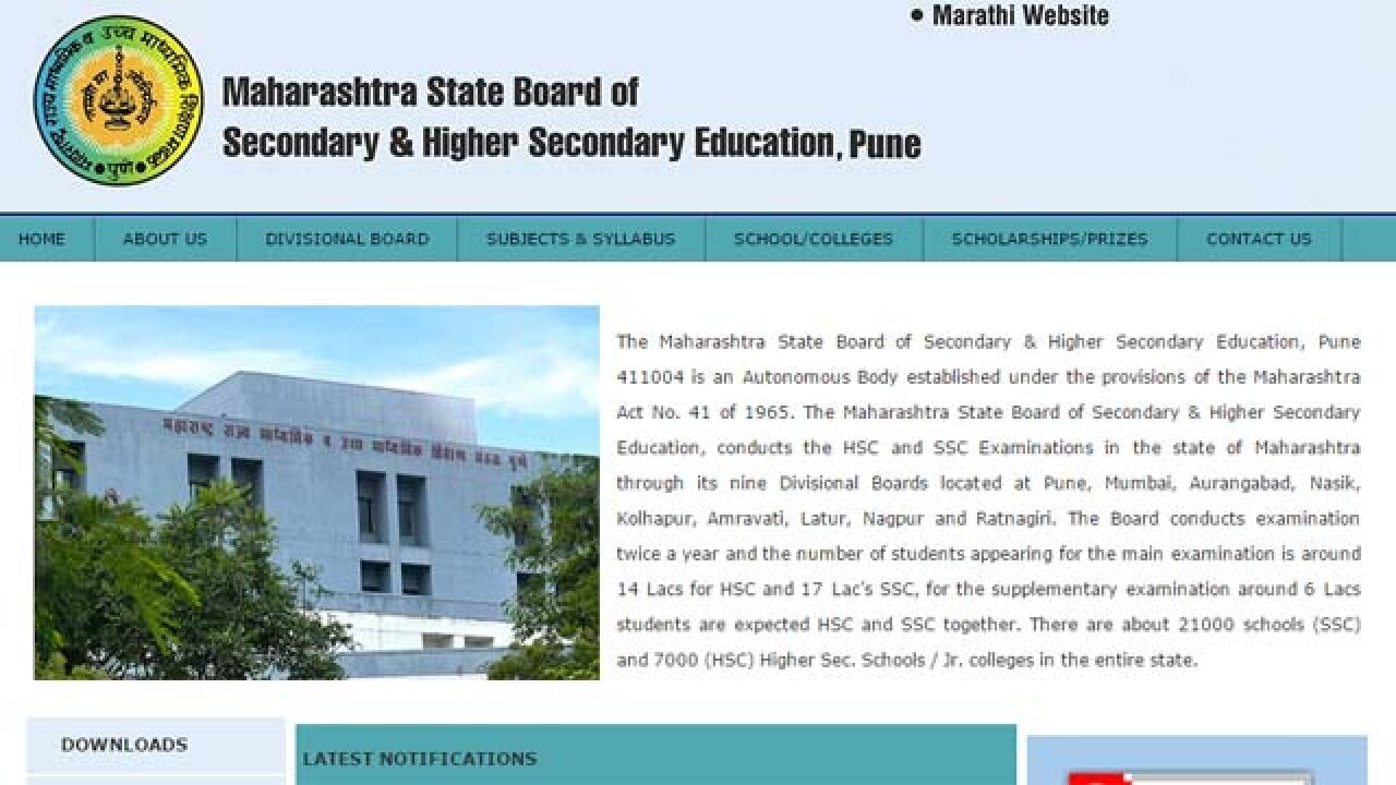 Check Mahahsscboard.maharashtra.gov.in & Mahresult.nic.in For ...