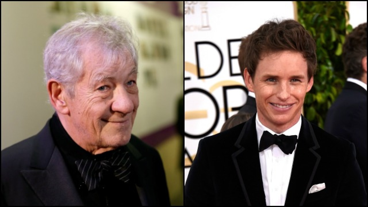 Eddie Redmayne's first ever rejection came from Sir Ian McKellen