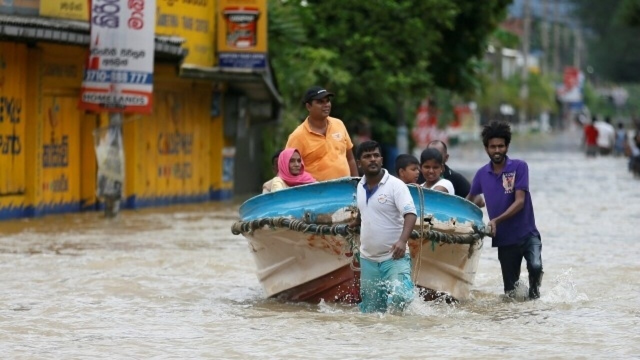 Sri lanka says 100 missing in landslides are dead