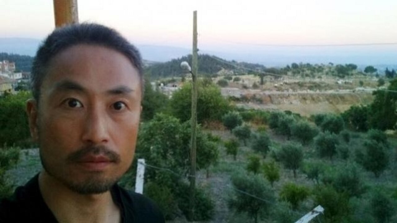 Syria Japanese Journalist Held Hostage Pleads For Help In Released Photograph 9680