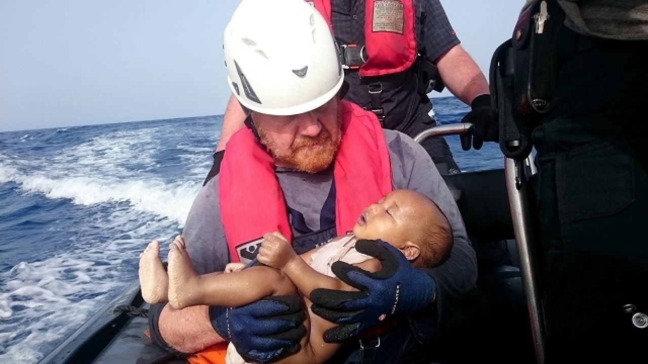 Drowned refugee baby photo wakeup call for EU NGO