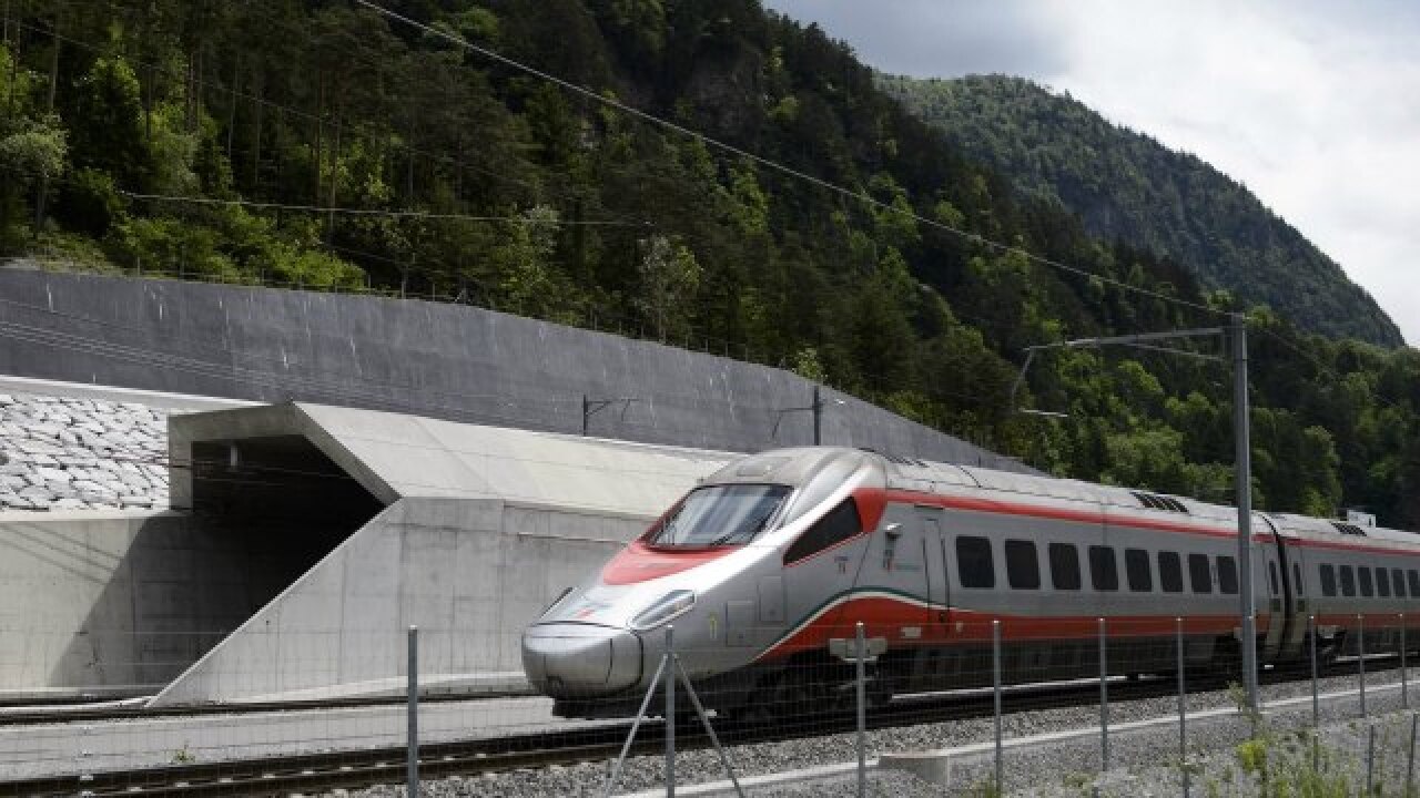 Gotthard Base Tunnel: World's longest and deepest rail tunnel opens in ...