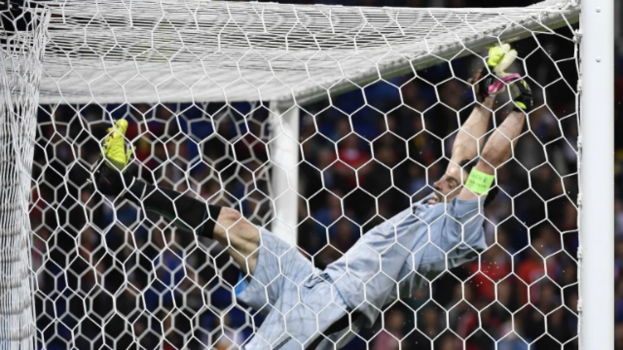 Euro 2016 I Watch: Buffon escapes serious injury while celebrating ...