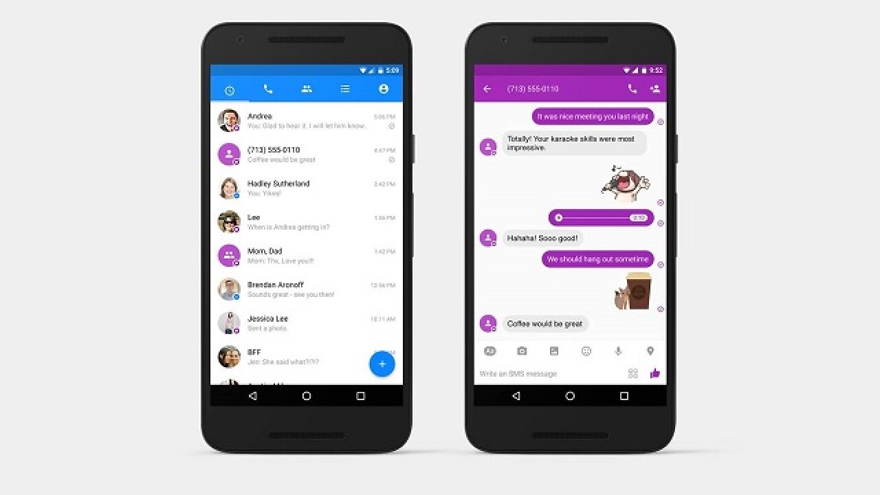 Facebook Messenger for Android gets SMS support Here’s how it works