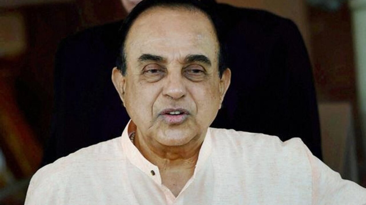 Subramanian swamy attacks lt guv jung, says he takes instructions from sonia gandhi's aide ahmed patel